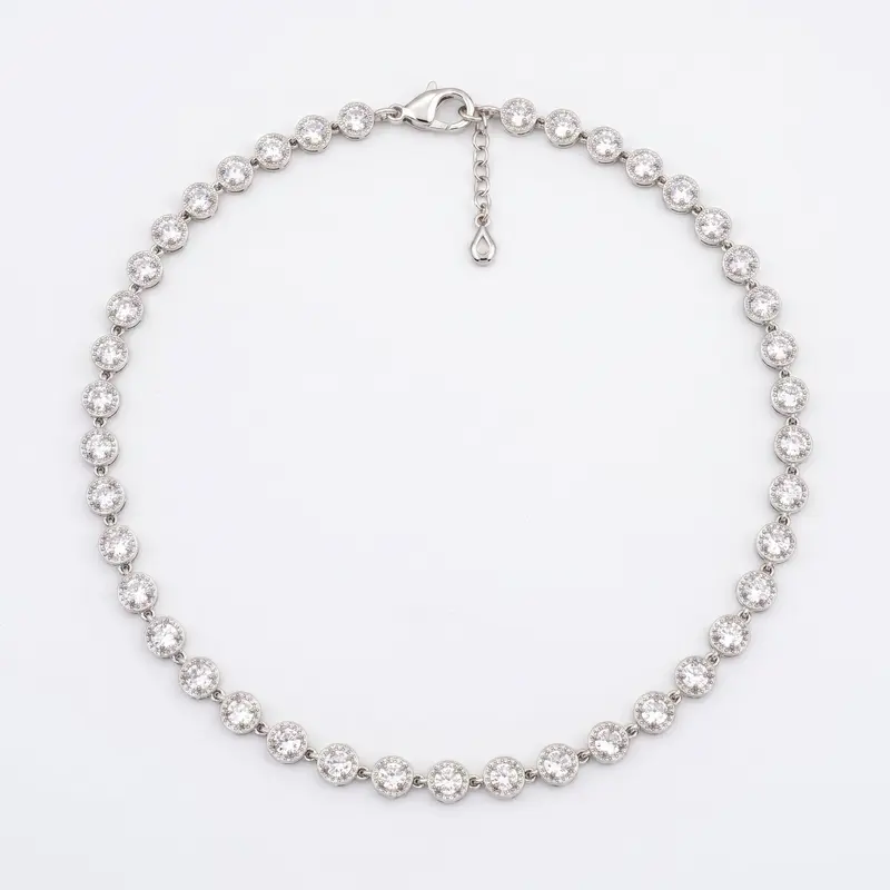 Amèlie Silver Necklace