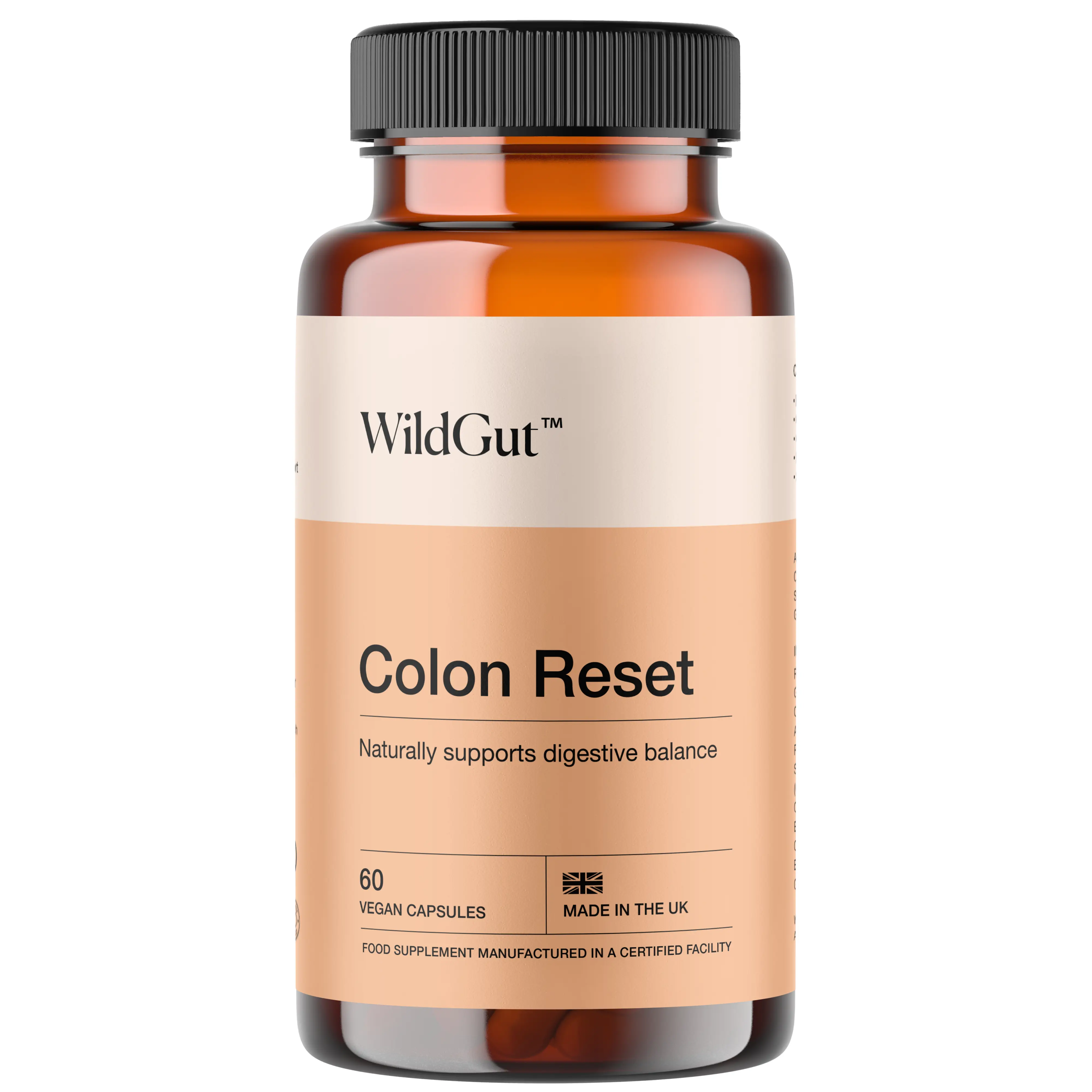 WildGut Colon Reset | 60 gélules | Fabriqué au Royaume-Uni