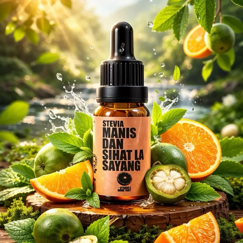 Original Miza Huzairi Stevia with Monk Fruit and Vitamin C