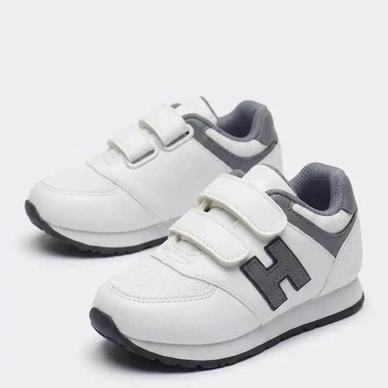 Sepatu Anak Laki-laki dan Perempuan H Putih Abu