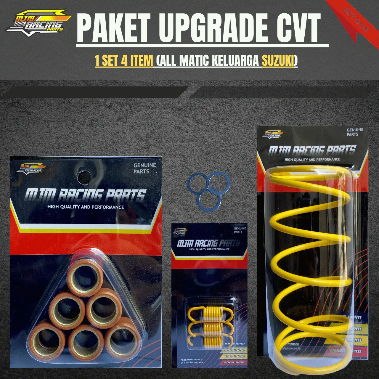 MJM03 PAKET UPGARDE CVT (SUZUKI ALL MATIC) PAKET CVT UPGRADE CVT PAKET HARIAN PAKET KIRIAN Motorcycle