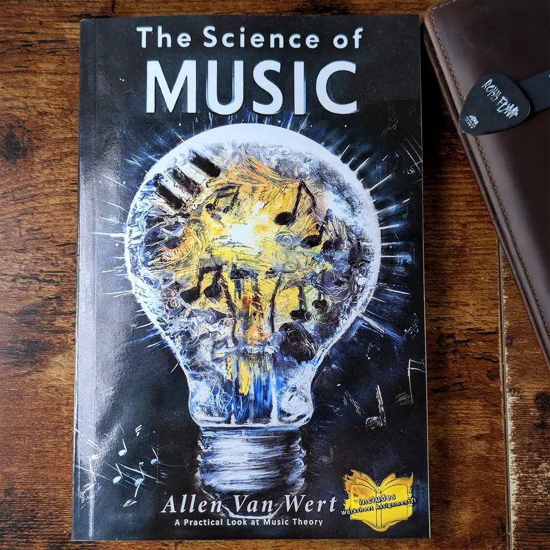 Allen Van Wert 저서 《The Science of Music》 제5판 페이퍼백 음악 이론 교재