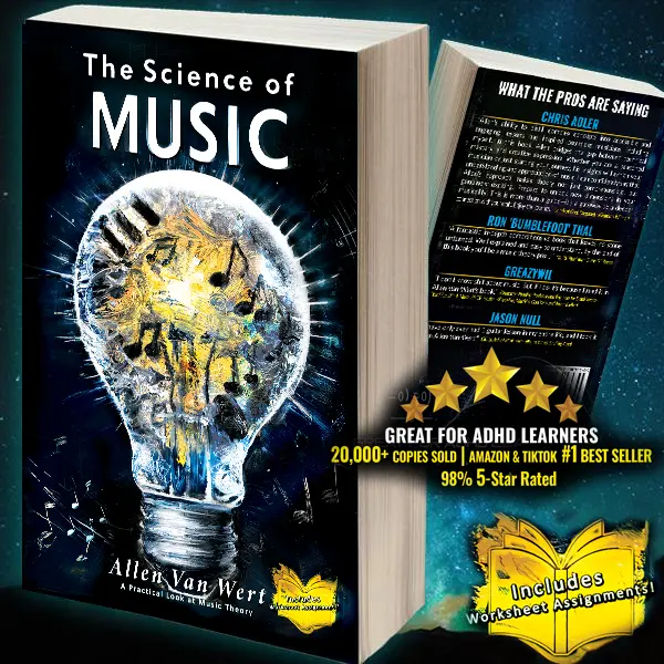 The Science of Music Paperback Book 5th Edition by Allen Van Wert - A Comprehensive Textbook for Music Theory Modern Tutorial