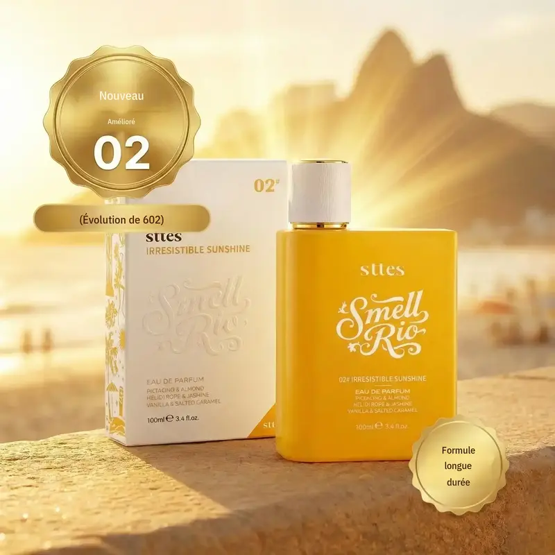 Nước hoa Parfum 602 100 ml (3,4 oz lỏng), hương vani gourmand (caramel vani), mùi hương quyến rũ