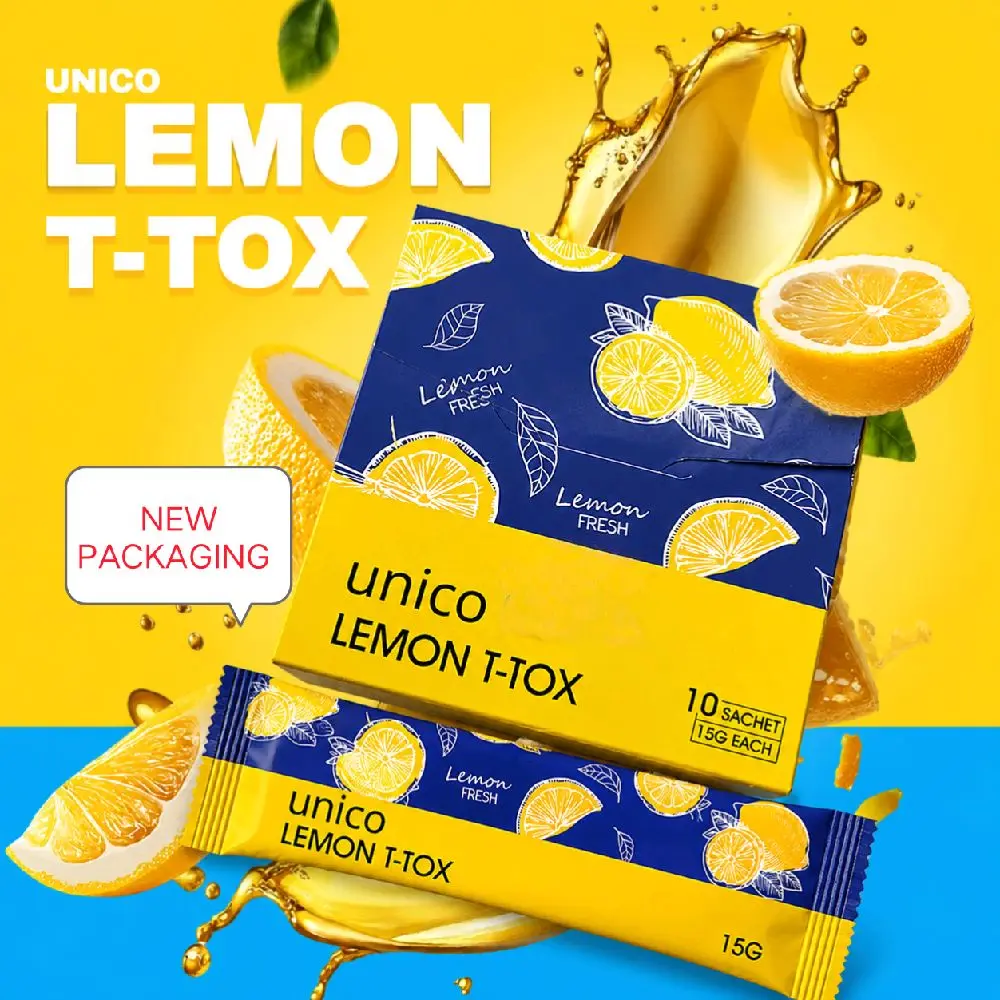 UNICO LEMON T-TOX, 10 paquetes