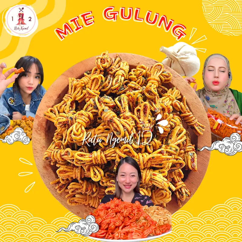 500 g Crispy Rolled Noodles with Kaffir Lime Leaves