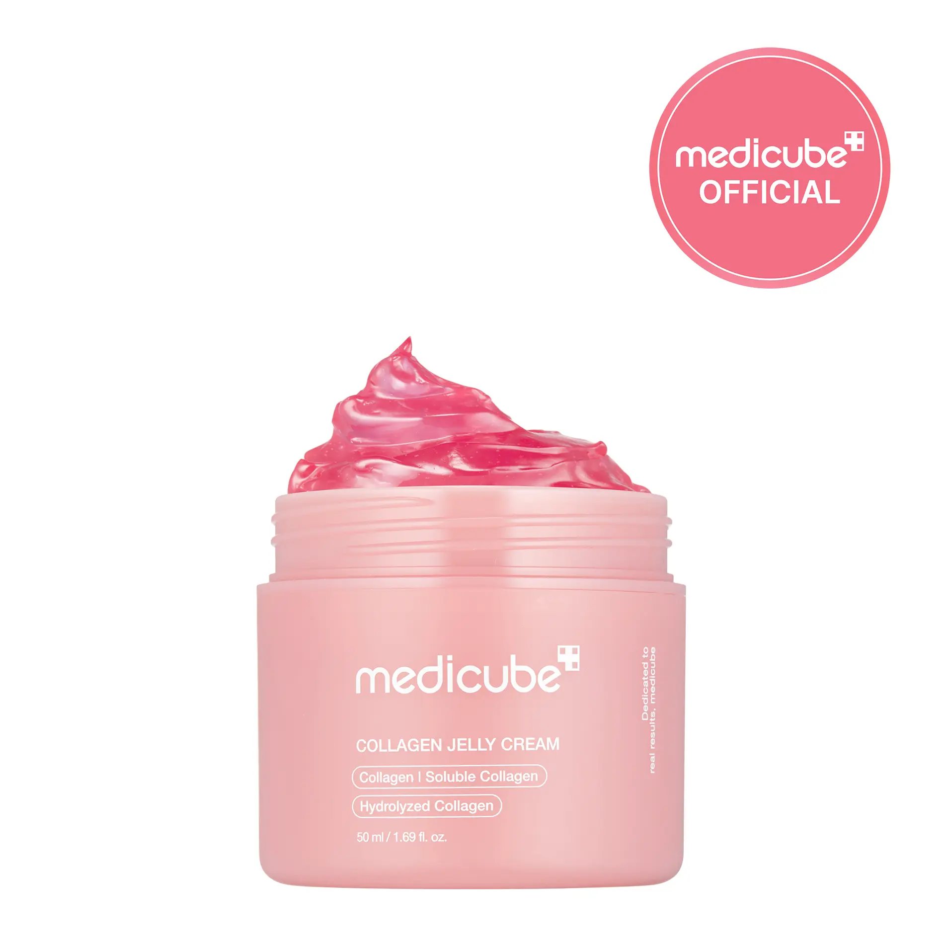 medicube Collagen Niacinamide Jelly Cream, Hydrolyzed Collagen and Niacinamide Facial Moisturizer