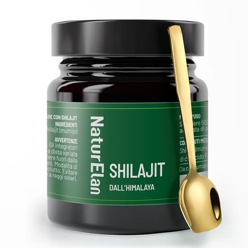 Shilajit original: 35 g de resina Mumijo Shilajit del Himalaya con ácido fúlvico natural, ácido húmico y minerales, sin aditivos, producido en Alemania
