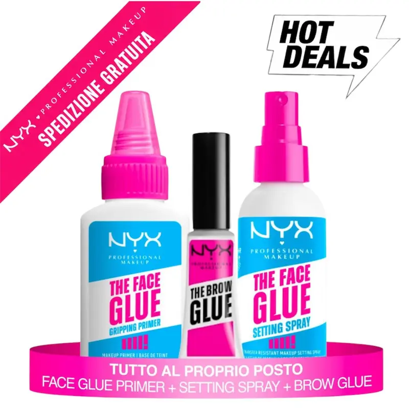 NYX Professional Makeup The Face Glue 프라이머 & 세팅 스프레이