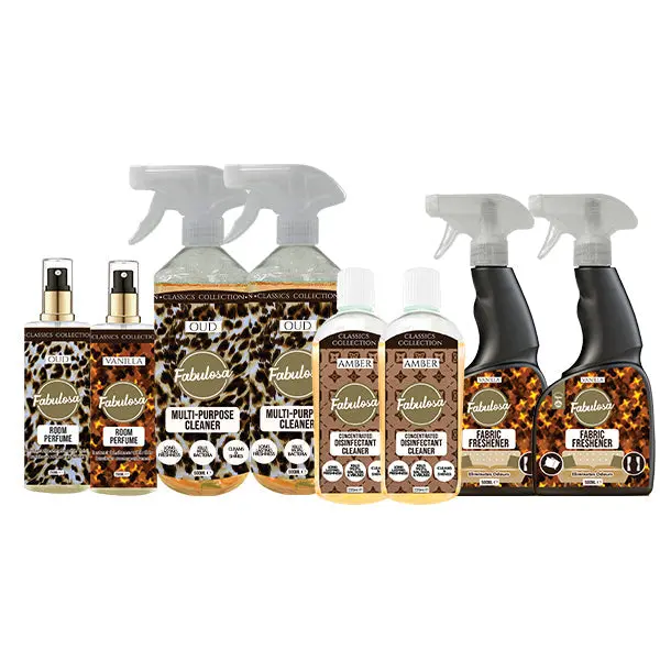 Fabulosa Scented Classics Collection Fragranced Household Cleaning Bundle