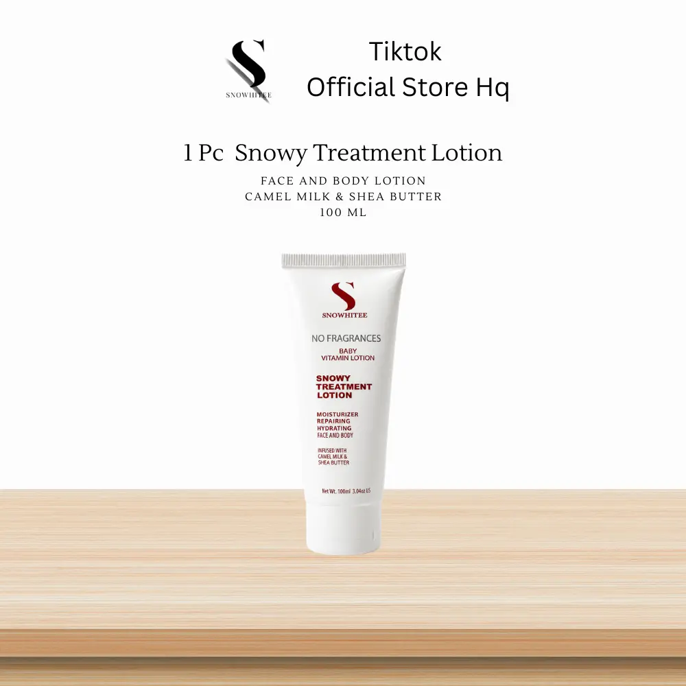 08.08促销SNOWY TREATMENT LOTION保湿乳100ml单瓶，适合敏感面部及身体肌肤