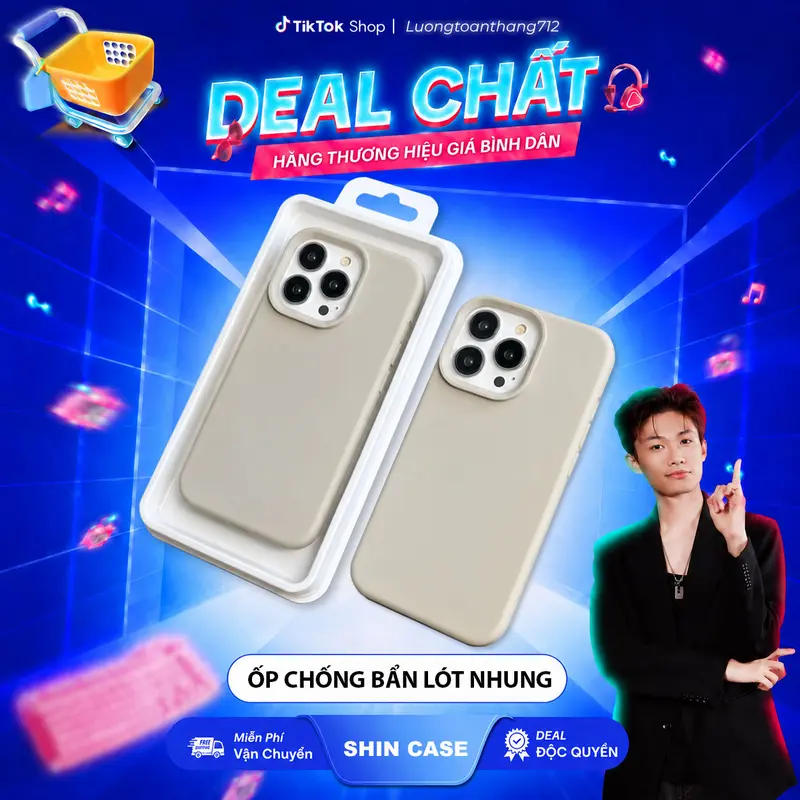 [DEAL TẶNG] Ốp Lưng iPhone Chống Bẩn Lót Nhung Chống Sốc Cao Cấp, Bảo Vệ Camera cho iP7/8/Plus/X/XS/XR/11/12/13/14/15/16/17/18Pro/Max/Mini