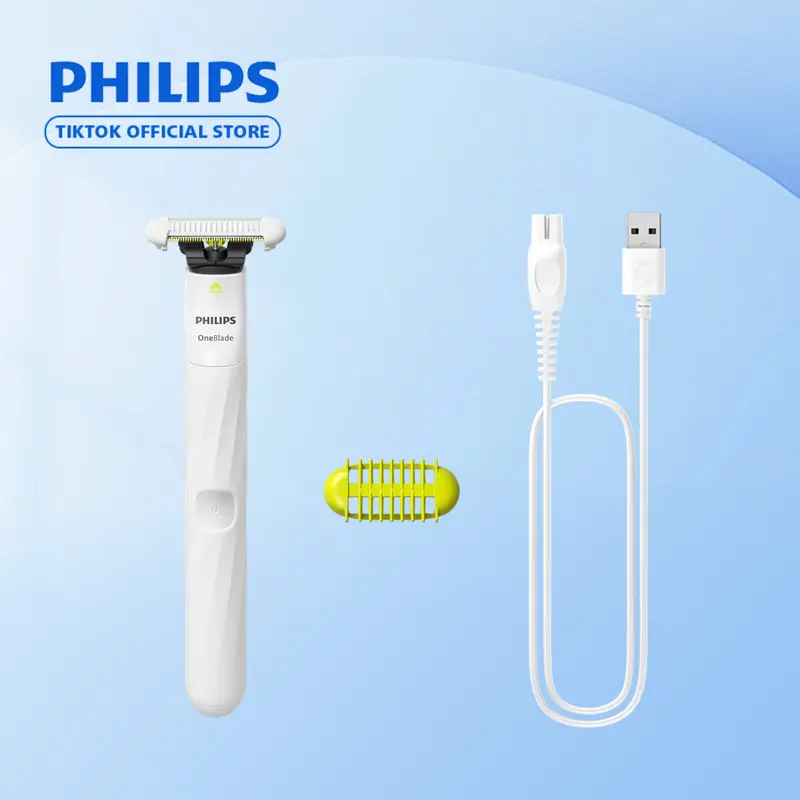 Aparador unissex Philips OneBlade Intimate para áreas íntimas, modelos QP1924/22 e QP1924/30