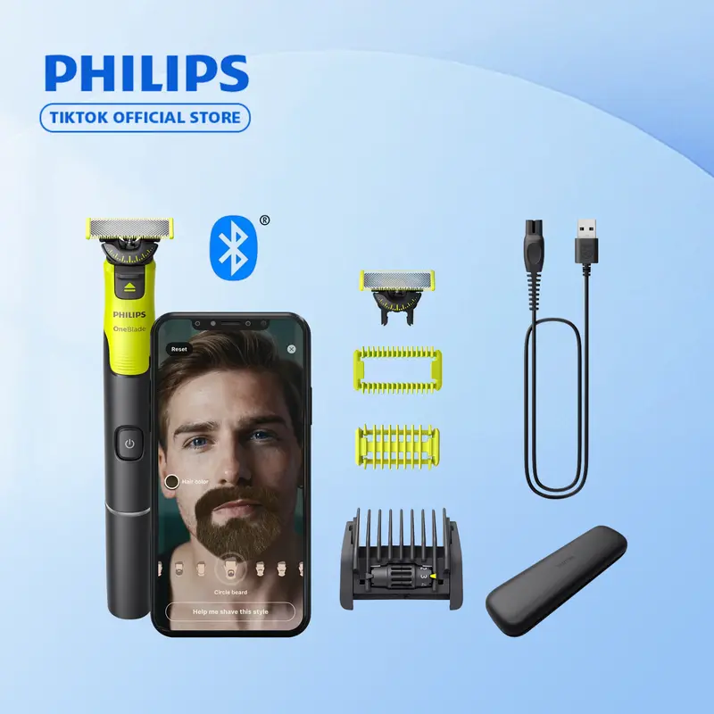 Philips OneBlade 360 mit App Face + Body QP4631/65