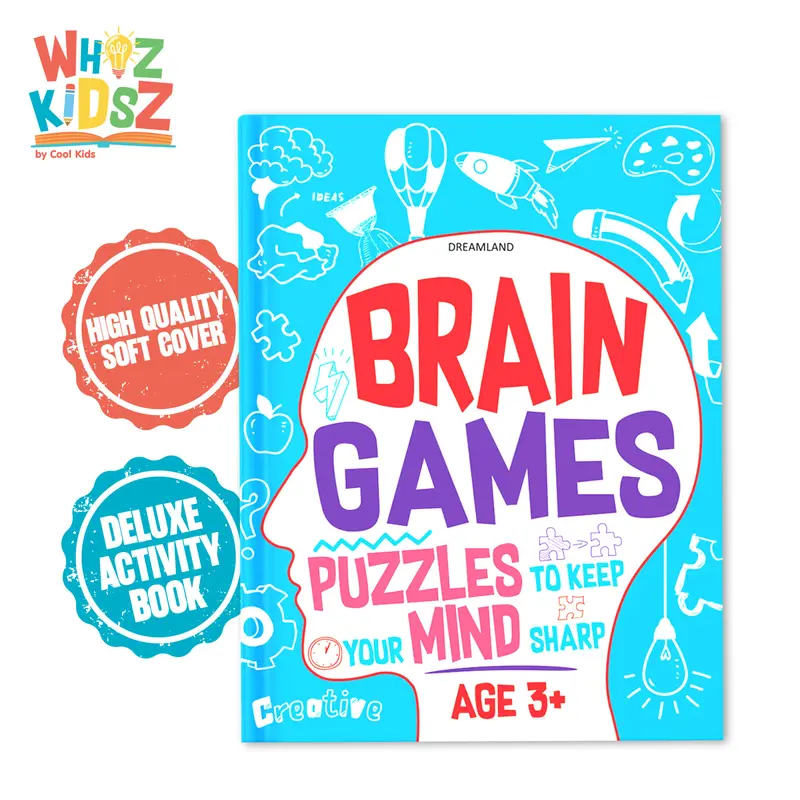 Whiz Kidsz – livres d’activités, jeux de réflexion et casse-têtes pour enfants dès 3 ans