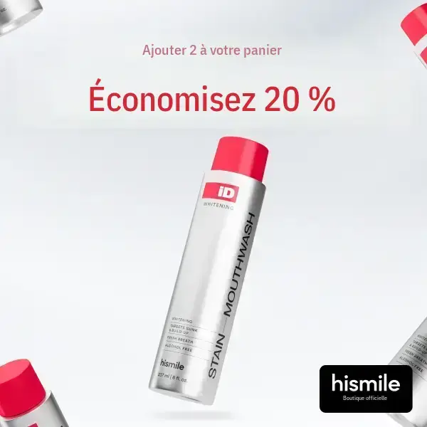 Hismile iD 치아 미백·상쾌한 입 냄새용 에센셜 오일 구강청결제 237ml