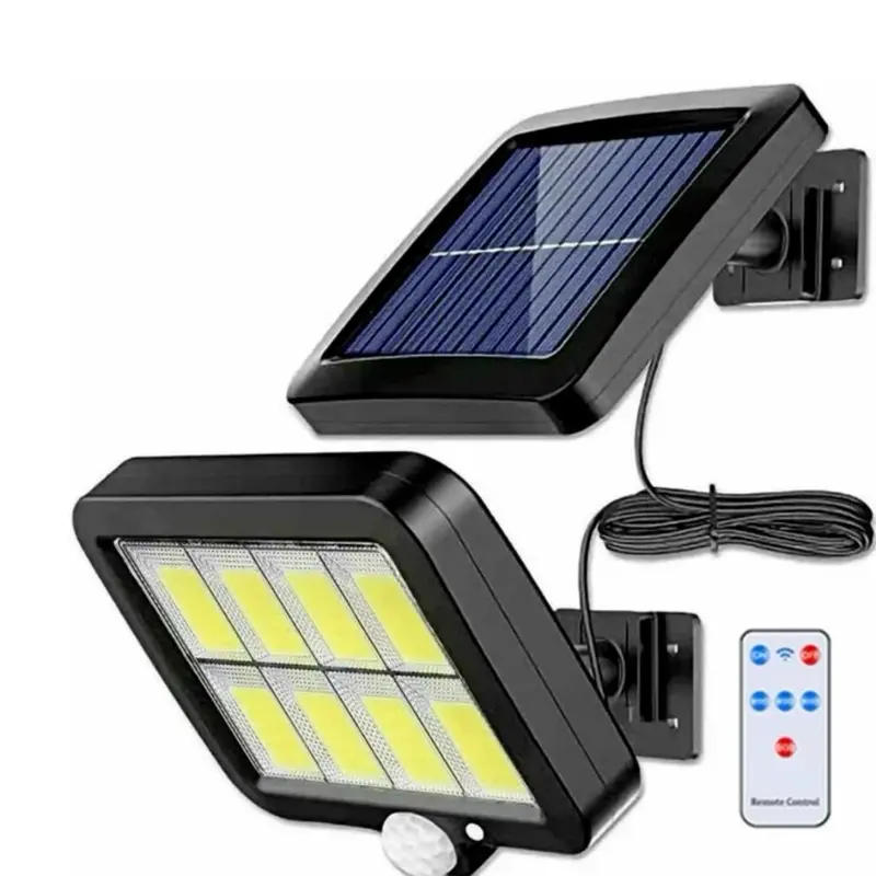 30W 태양광 LED 야외 정원 투광등, 동작 감지 센서 탑재