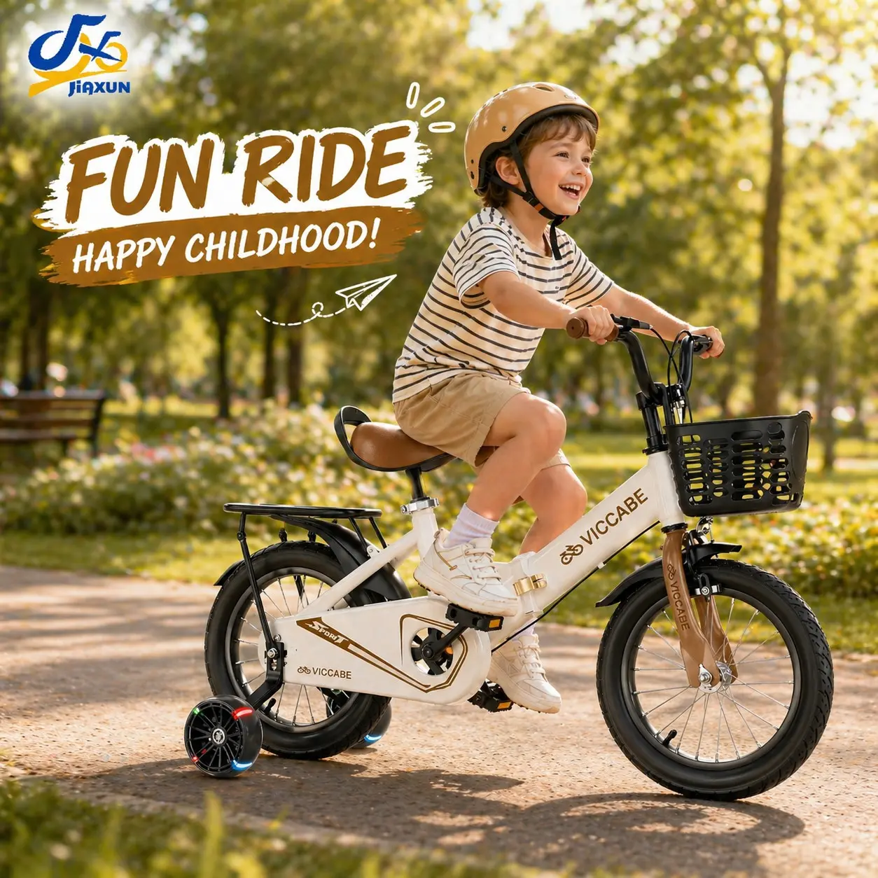 Foldable Bike,Kids Bike, Lightweight and Portable, 12/14/16/18 Inches, Easy Storage and Travel, Suitable for 3-9 Year Old Kids