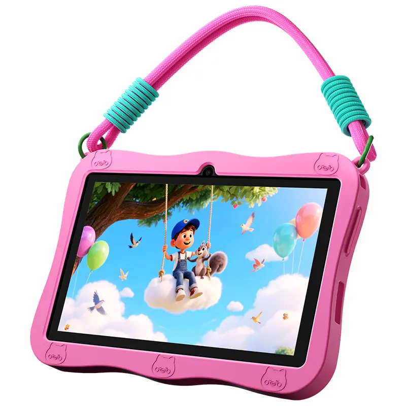 7” Kids' Learning Tablet with 1024×600 IPS Display, Five-Core SC7731E, 8 GB RAM, 32 GB Storage, Parental Controls, 3500 mAh Battery and Android 15
