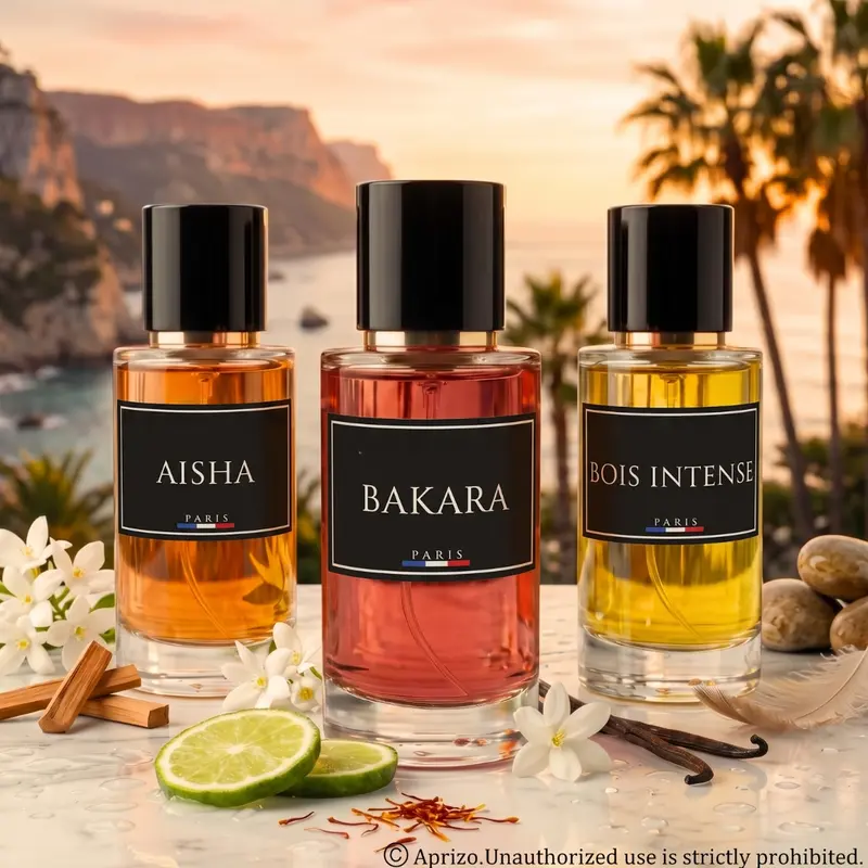 APRIZO – 3er-Set Unisex-Parfums: B0IS INTENSE, AISHA, BAKAR4T