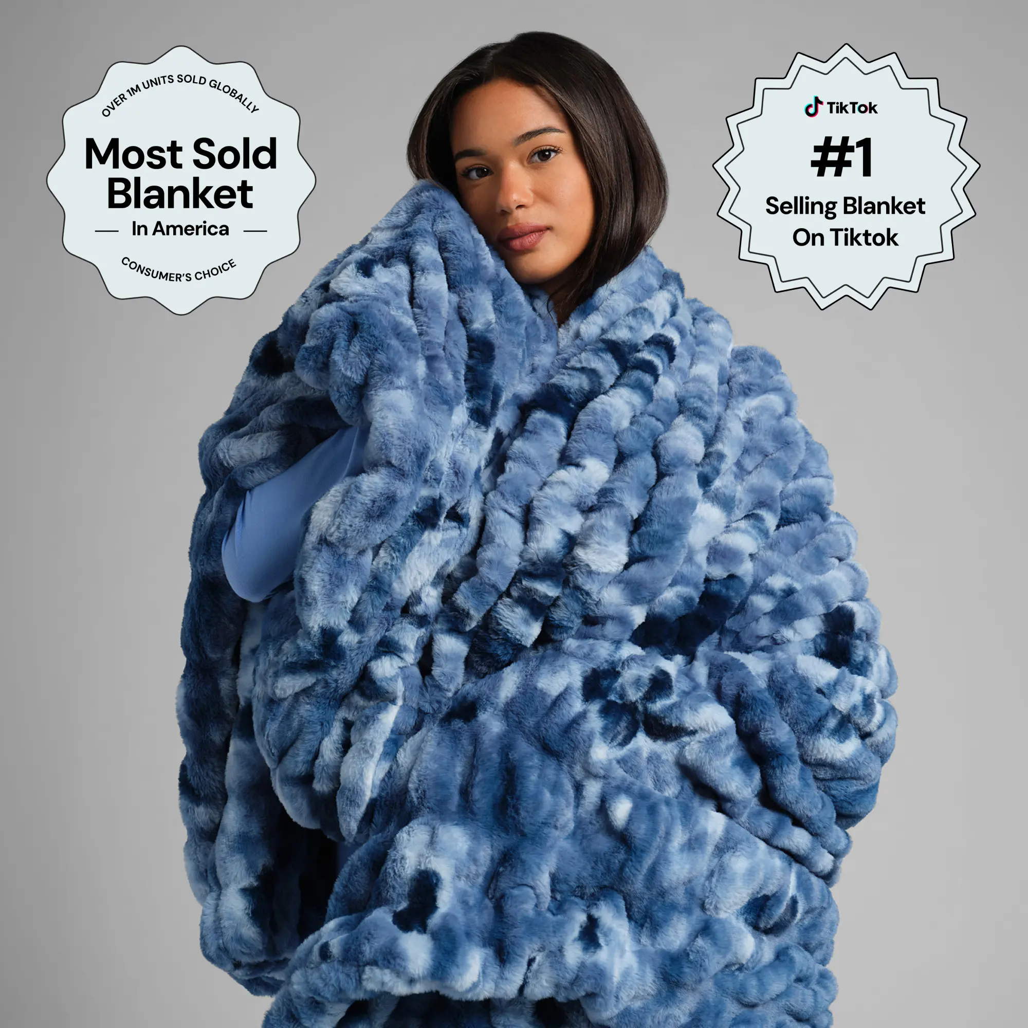 Comfrt The Dreamer Blanket, Oversized Soft and Warm Throw