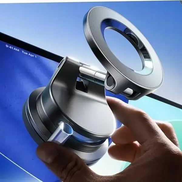 Yesfover for Magsafe Car Mount, Magnetic Phone Holders for Your Car, Vacuum Phone Mount for Car Accessories for Women Men Interior Jeep BMW, for iPhone 17 Pro Max 16 15 14 13
