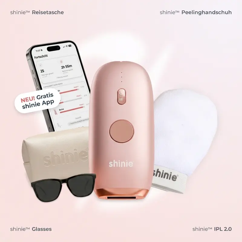 shinie IPL 2.0 Premium Hair Removal Bundle