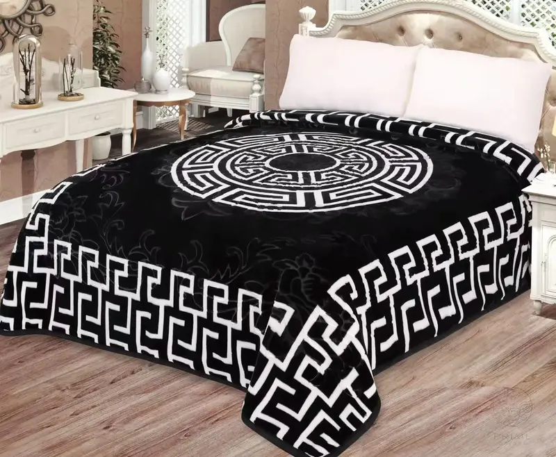 Prime Homely Premium XXL Flannel Throw Blanket, 200x240 cm, 4 kg, for Sofa or Bed