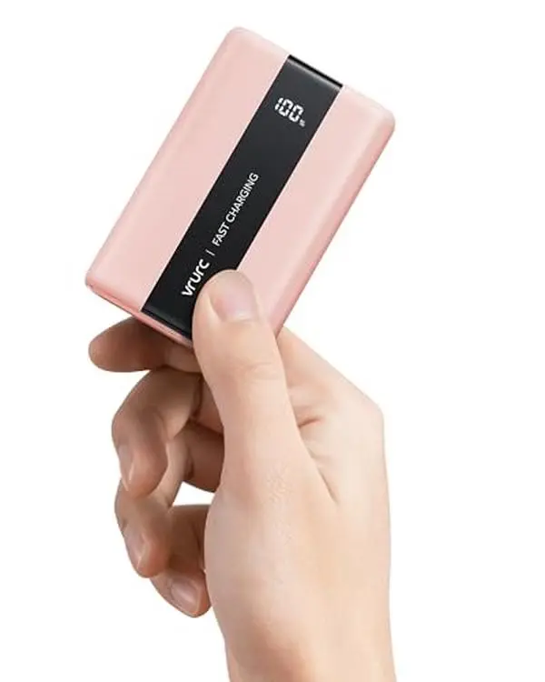 【HOT】 Powerbank mit 20.000 mAh – klein und tragbar, externer Akku mit 22,5 W QC- und PD-3.0-Schnellladen, USB-C, 6 Anschlüssen und LED-Anzeige, für iPhone, Samsung, Huawei, iPad und Reisen