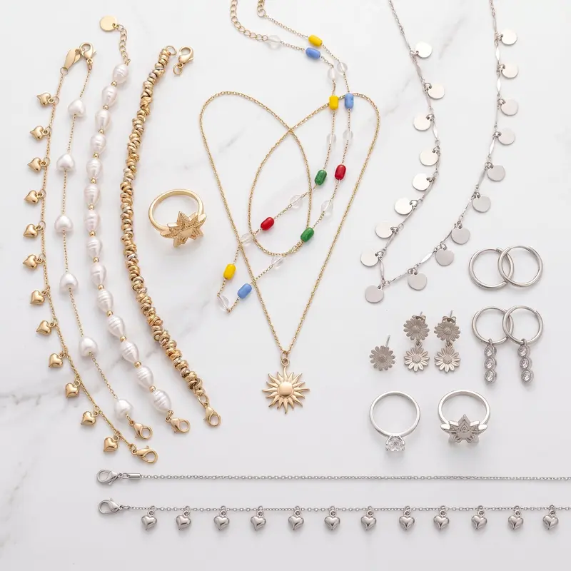 Lot de 4 bijoux outlet Annaira Collection