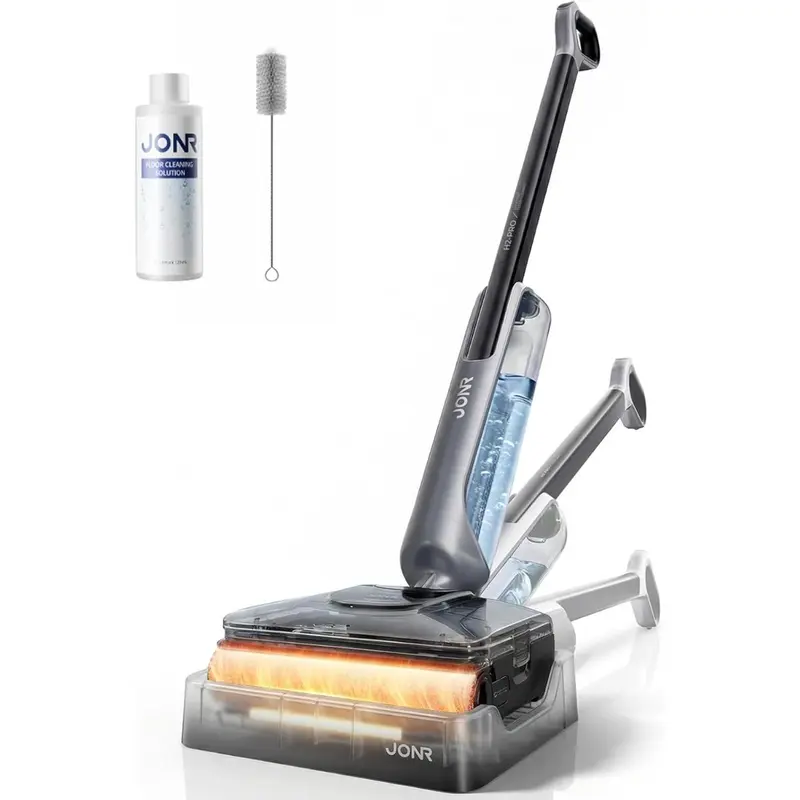 JONR H2 PRO aspiradora para líquidos y sólidos, 20000 Pa, diseño innovador sin olores | autolimpieza con ahorro de energía PTC, depósito de agua de 1500 ml, plano a 180°, adecuado para cocina, dormitorio y sala de estar