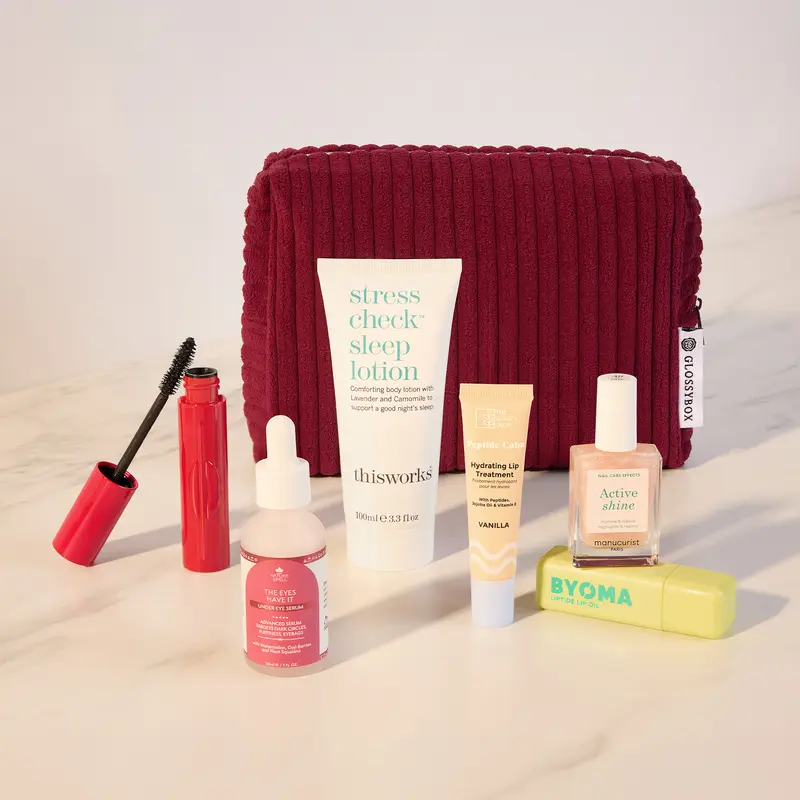GLOSSYBOX The Beauty Finds Edit｜£77超相当のビューティーセット