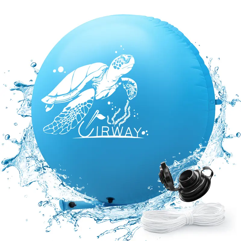 Cojines de piscina mejorados UIRWAY para piscinas elevadas, cojín de aire para preparar la piscina para el invierno, funda de cojín de piscina de invierno, PVC ultragrueso de 0,6 mm, kit de cierre resistente a los desgarros, sistema para alisar el hielo, cuerda de 50 ft