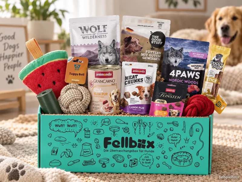Fellbox Dog Mystery Box with 11 Products