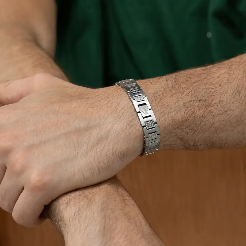 LACOSTE Metropole Unisex Link Bracelet