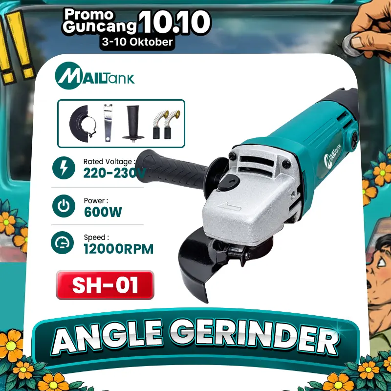 MAILTANK SH01 Mesin Gerinda Tangan - Angle Grinder
