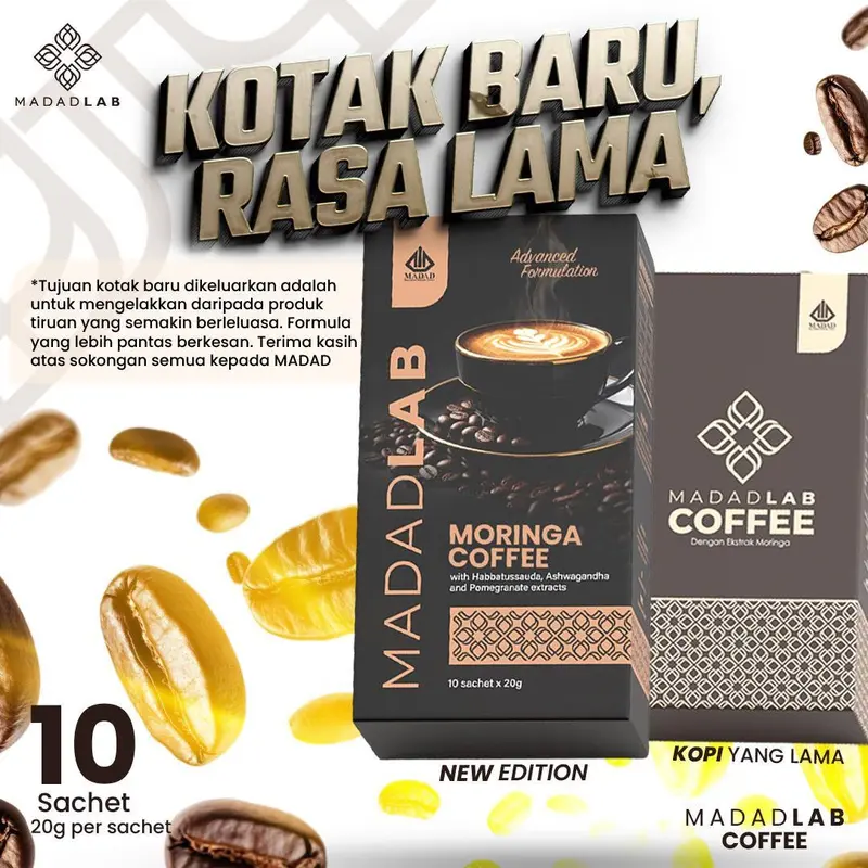 New MadadLab Moringa Coffee by Ustaz Yaakub Yusra