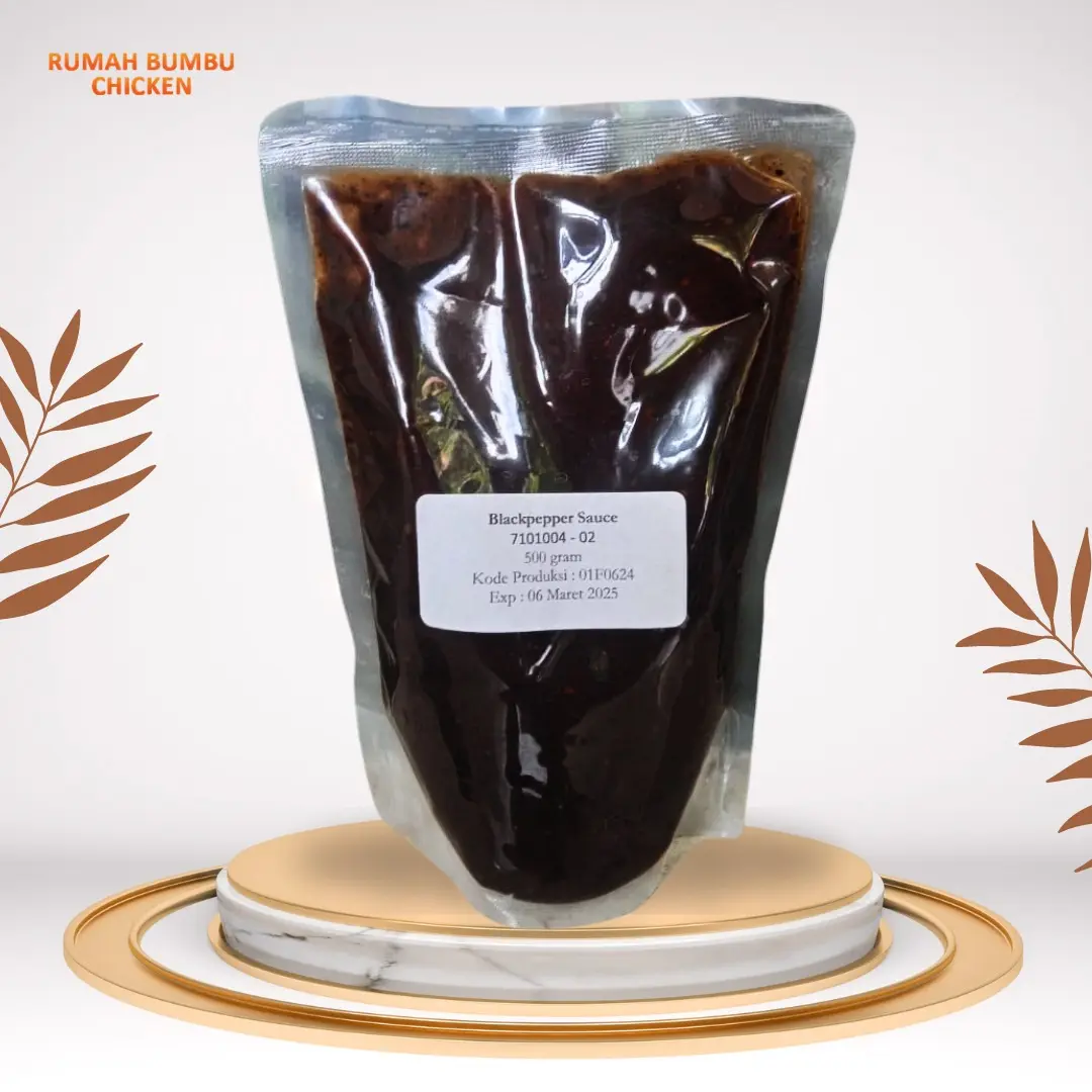블랙페퍼 소스(흑후추 소스) 500g/팩