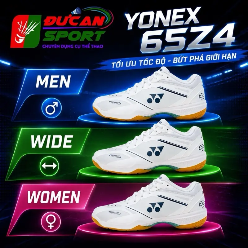 [TOP 1] Giày cầu lông Yonex 65Z4 bản sửa lỗi chính hãng