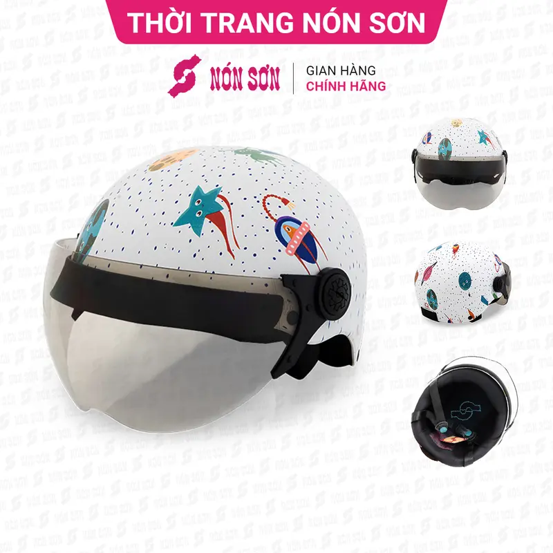 NÓN SƠN正品带护目镜头盔SKP-TR089，优惠款