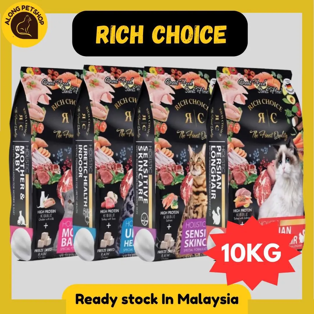 RICH CHOICE 全价猫粮，10KG