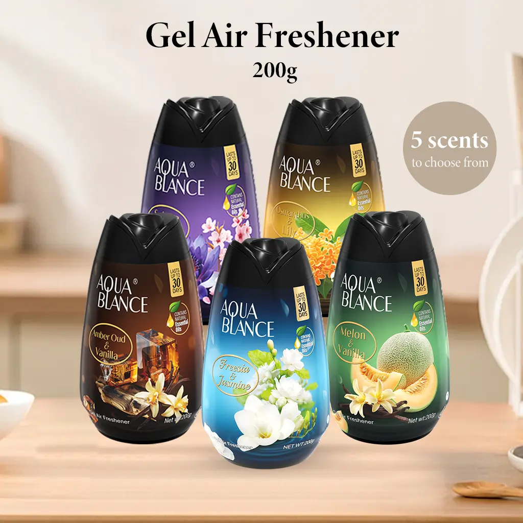 AQUABLANCE Toilet Air Freshener, Solid Perfume Fragrance for Home, Car and Toilet, Long-Lasting 200 ml
