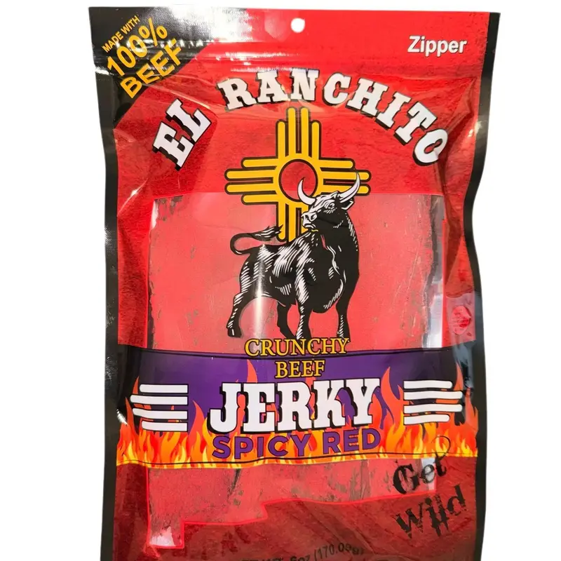 Viande séchée rouge épicée Spicy Red Jerky, 6 oz