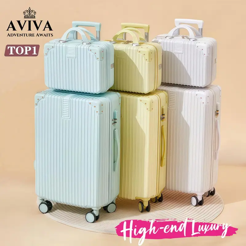 AVIVA スーツケース・機内持ち込みバッグ 20/24/28インチ 多方向キャスター・ダイヤルロック付き 大容量