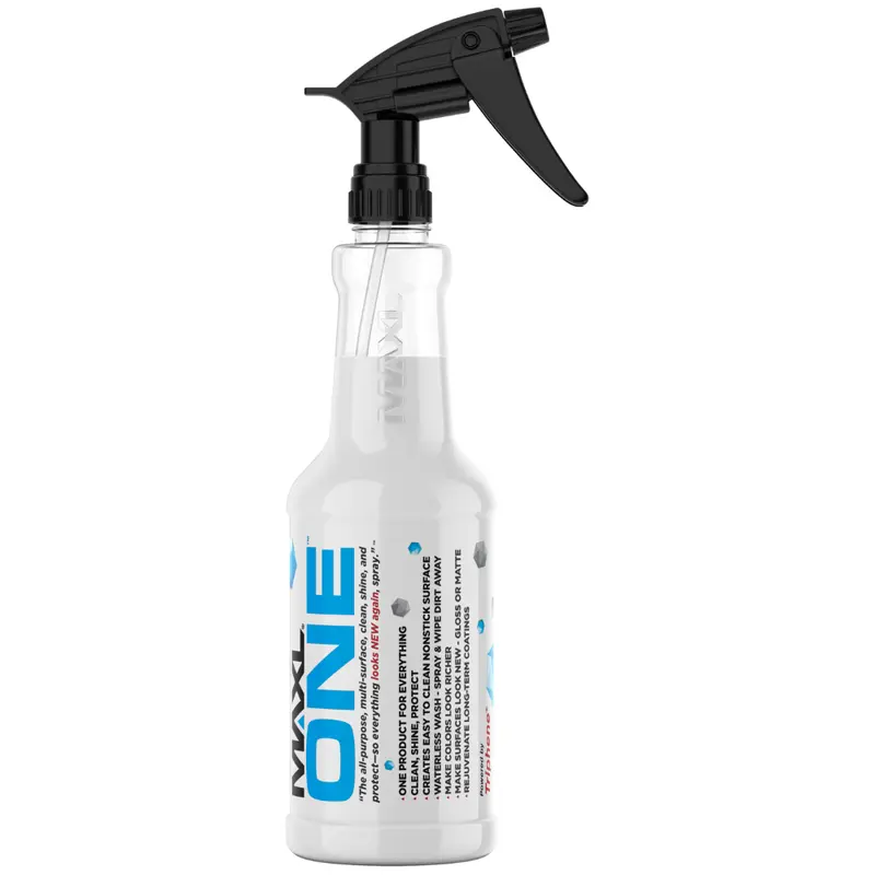 MAXL ONE with Triphene All Purpose Multi Surface Clean, Shine and Protect Spray, 20oz, for Cars, Motorcycles, Boats, Trucks and Home