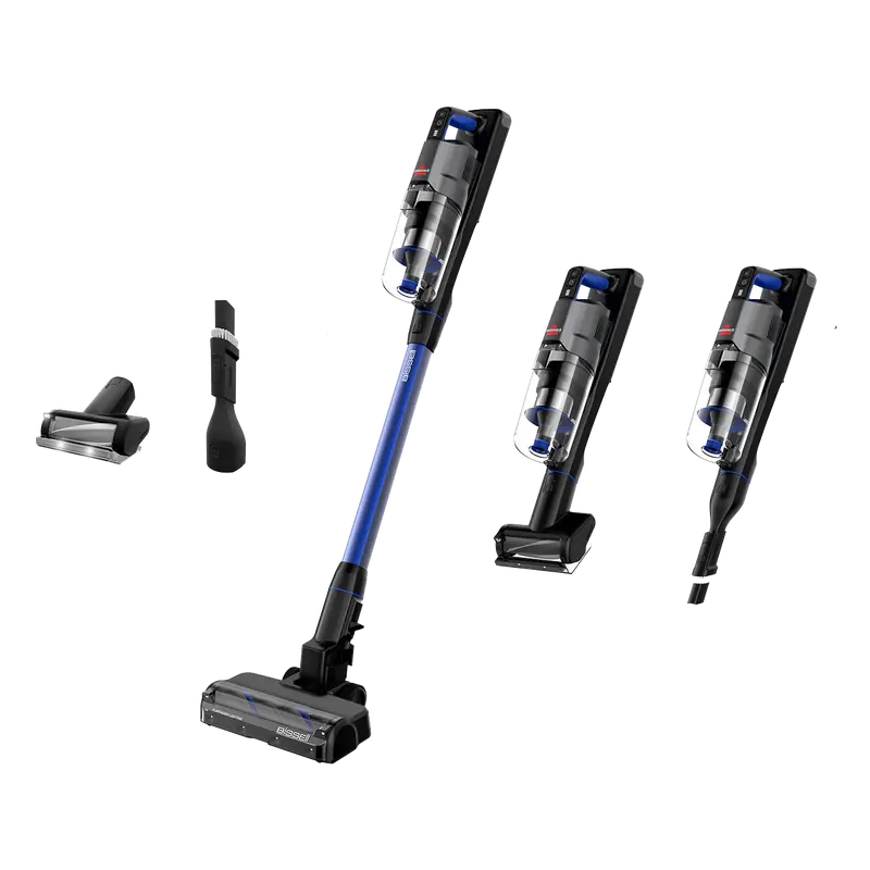 BISSELL® PowerClean® FurFinder™ Cordless Stick Vacuum, 200 W Suction, Self-Standing with Removable Battery and Headlights