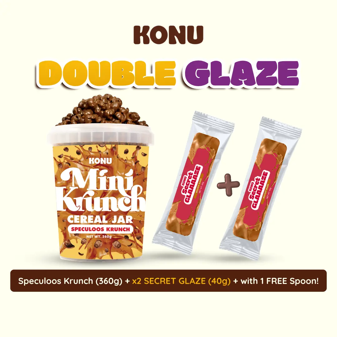[EXCLUSIVITÉ PAYDAY] KONU Krunch, snack croustillant aux céréales avec glaçage au chocolat, 340 g, coffret dessert et bonbons au chocolat