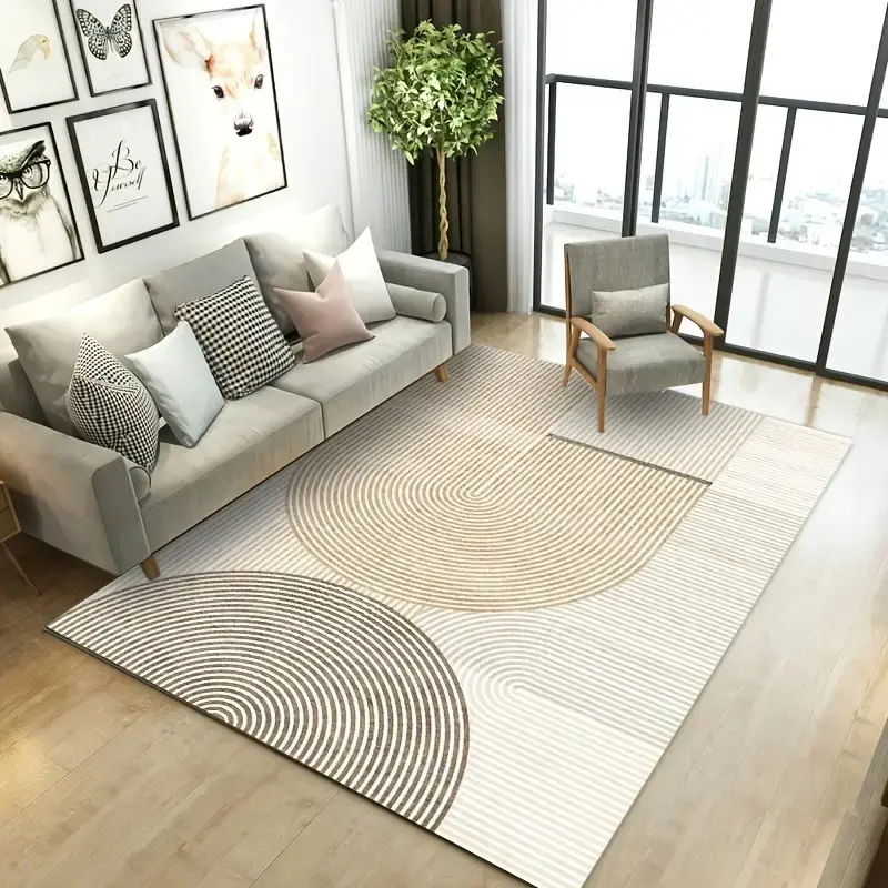 Vatti Large Living Room Carpet, 3D Geometric Printed Rug for Bedrooms, Lounges and Home Décor