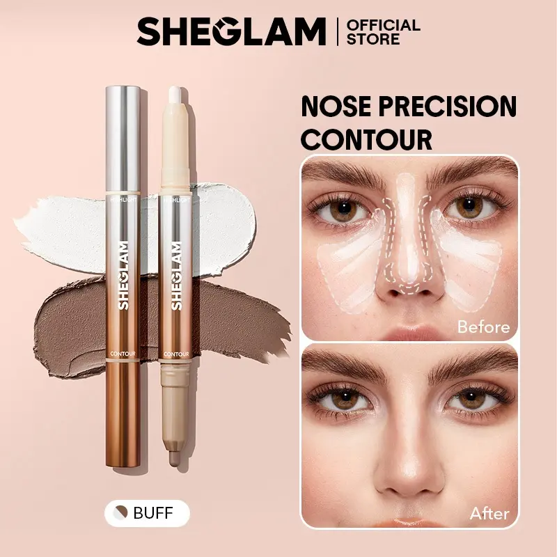 SHEGLAM Fine Line鼻部二合一轮廓笔与高光笔
