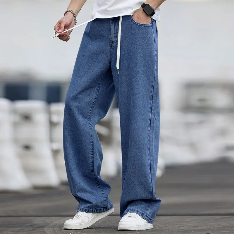Seluar Jeans Lelaki Straight Cut Murah Men Jeans Denim Celana Jean Pants Man Casual Straightcut Sluar Slack Jeans